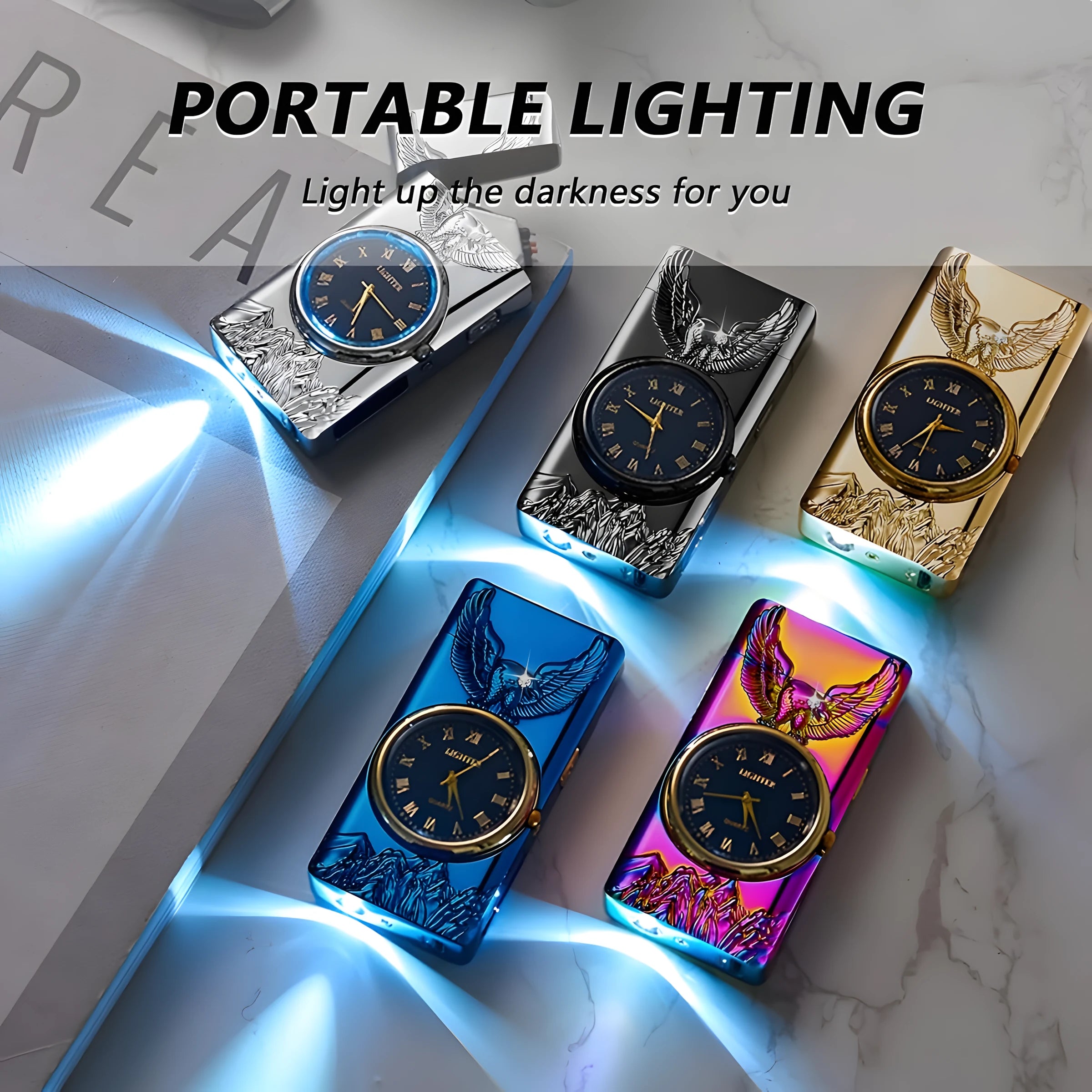 Elektrisches Plasma-Feuerzeug – USB & LED