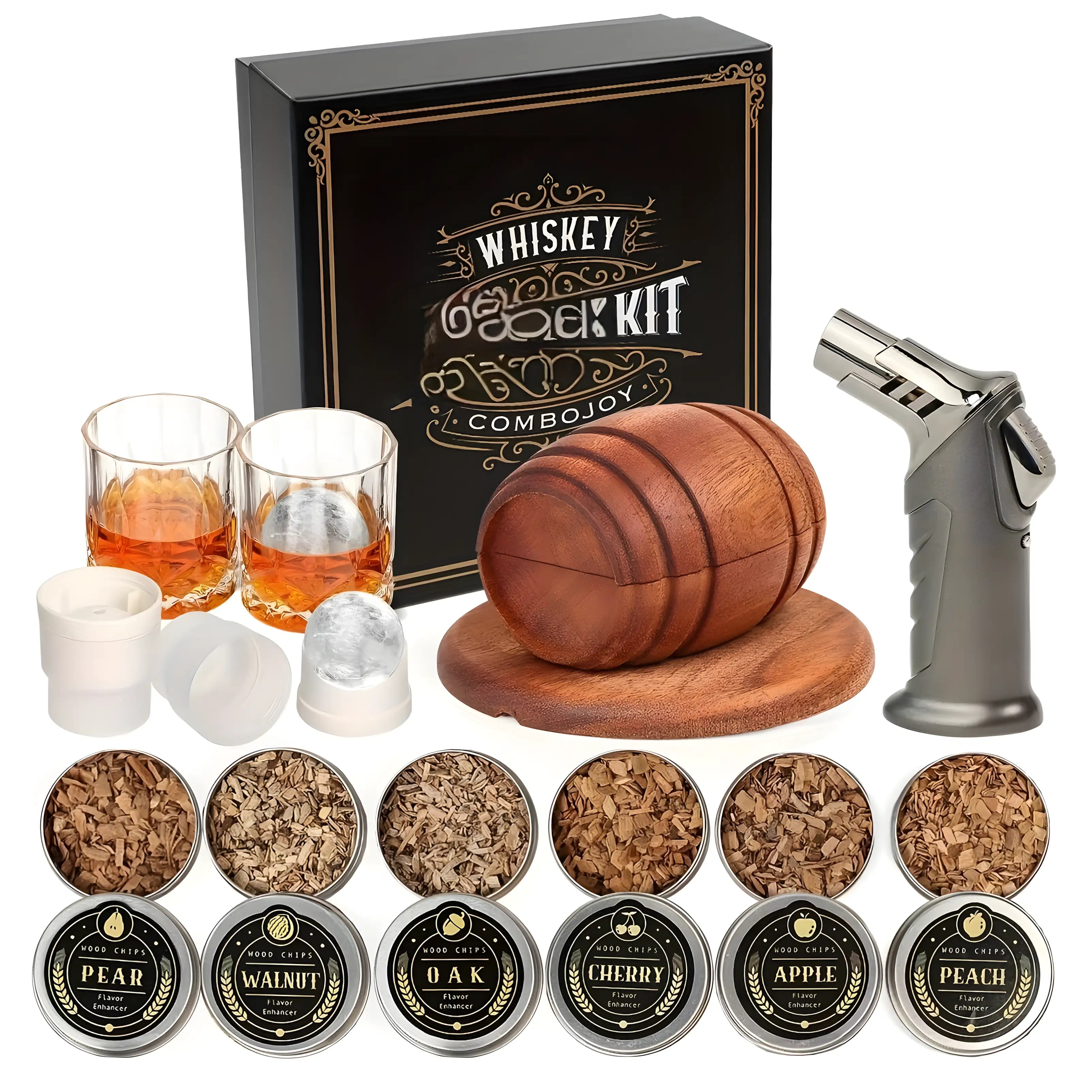 XXL Whiskey Smoker Set mit Brenner