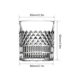 Whiskey-Gläser aus Kristall