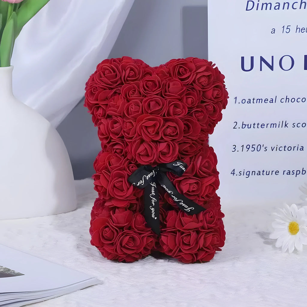Rosen-Teddy – Romantischer Rosenbär