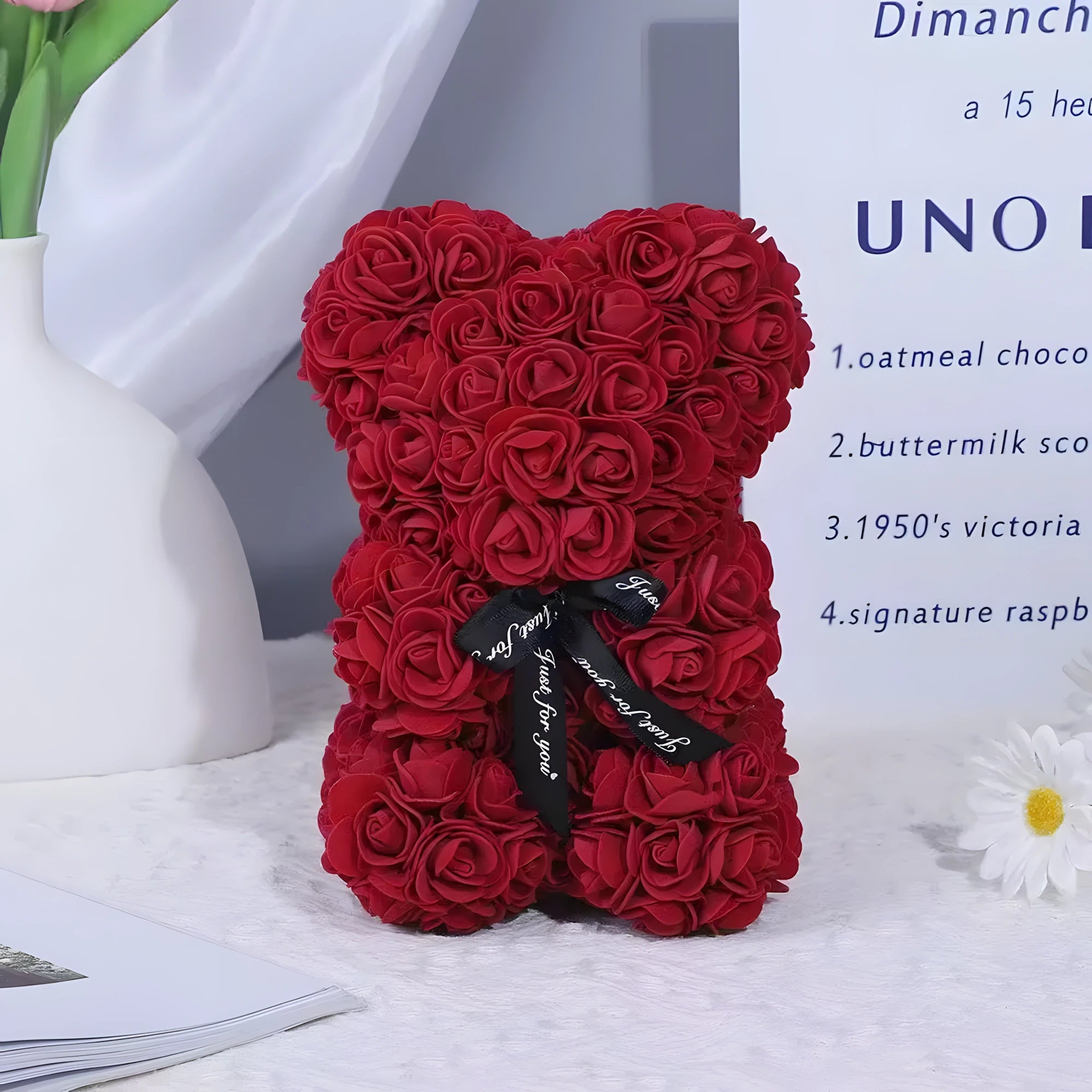 Rosen-Teddy – Romantischer Rosenbär