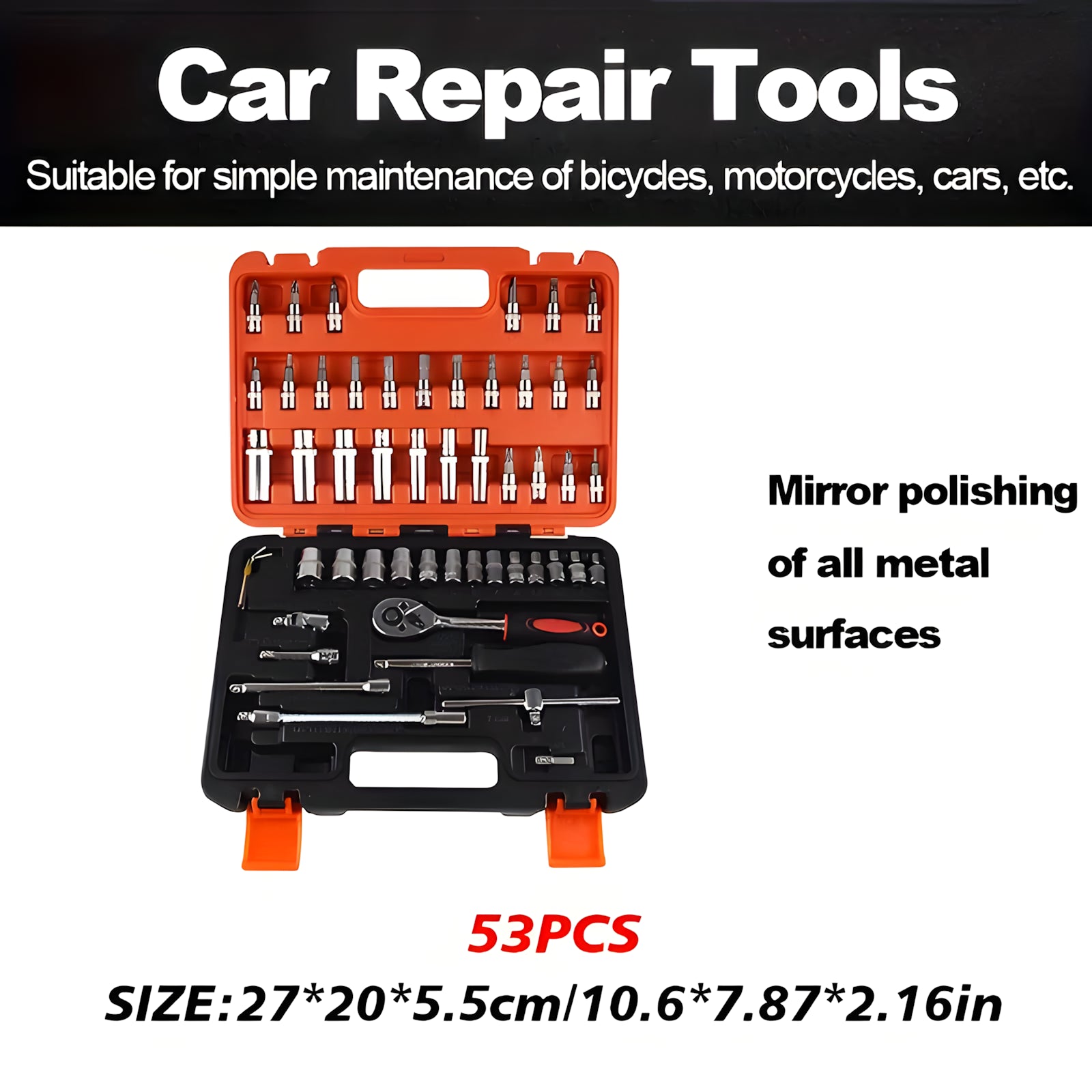 Premium Auto-Reparatur-Set – 53-teilig