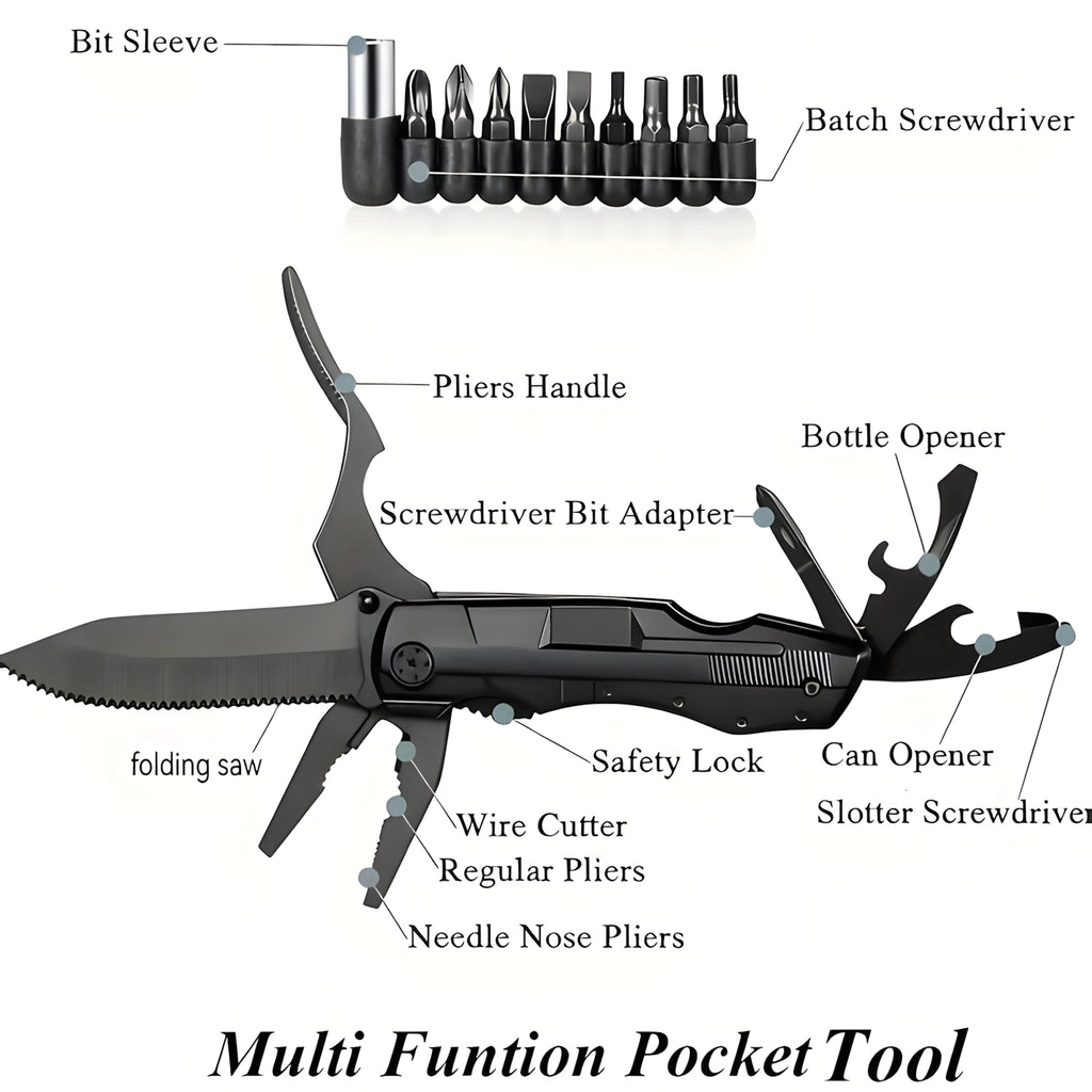 Multifunktions-Werkzeug „Black Saw“